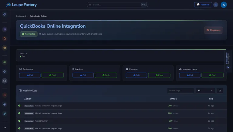 QuickBooks Online Integration: Sync Customers, Invoices, Payments, and Inventory in One Click